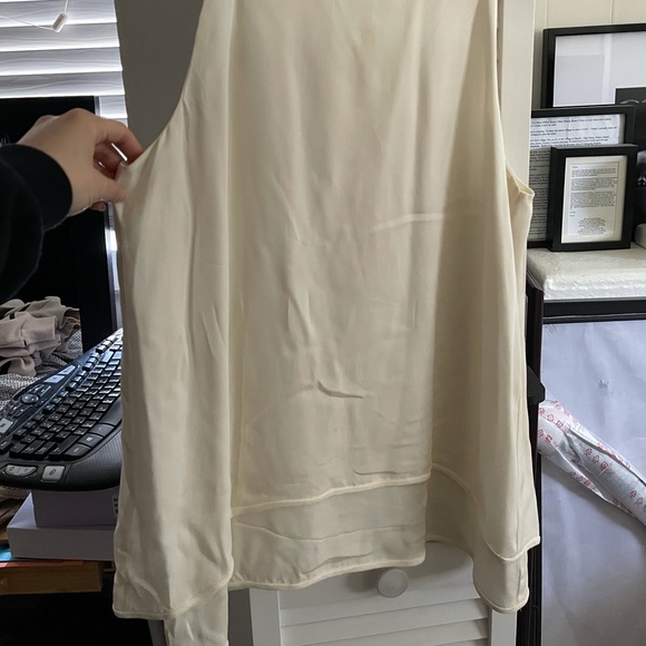 Ivory Theory silk sleeveless blouse - Picture 3 of 7